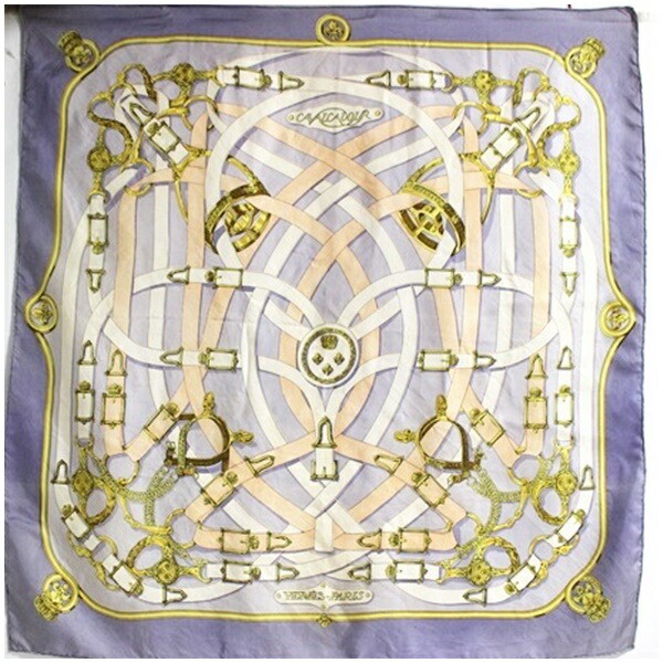 Cavalcadour blue, purple - Hermès Scarf Details | Scarf Sage