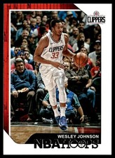2018-19 Hoops Wesley Johnson Los Angeles Clippers #155