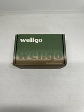 Wellgo Mtn Bike Bicycle Pedals Plastic 9/16 Black w Reflectors PD1037