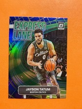 2022-23 Donruss Optic Express Lane Purple Prizm Jayson Tatum #23 Boston Celtics