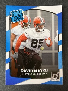 2017 Donruss #314 David Njoku Cleveland Browns Rated Rookie