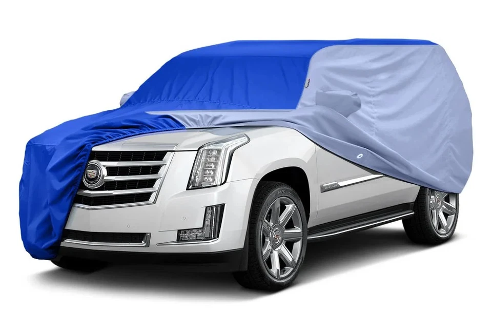 For Honda Pilot 23-25 Car Cover WeatherShield HP Two-Tone Bright Blue Custom Car Foto 2 de 4