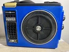 Nice Serviced GE 8 Track Player "Loudmouth"  Portable & Home  (See Video In Use)