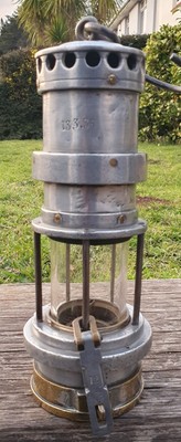 Thomas Williams Aberdare MINERS Lampe Aluminium No21 schöne Lampe