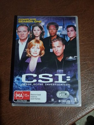 CSI: Crime Scene Investigation : Series 1 DVD R4 BRAND NEW/SEALED 6 Disc Set