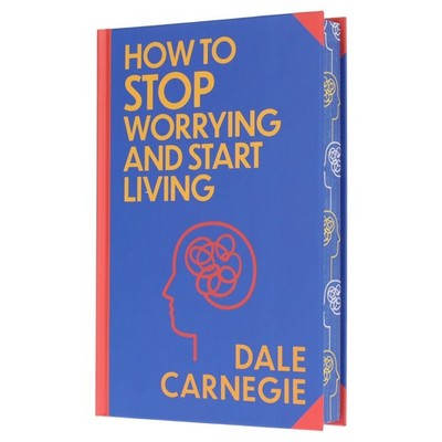 How to Stop Worrying & Start Living - Non Fic - Sprayed Edge HB