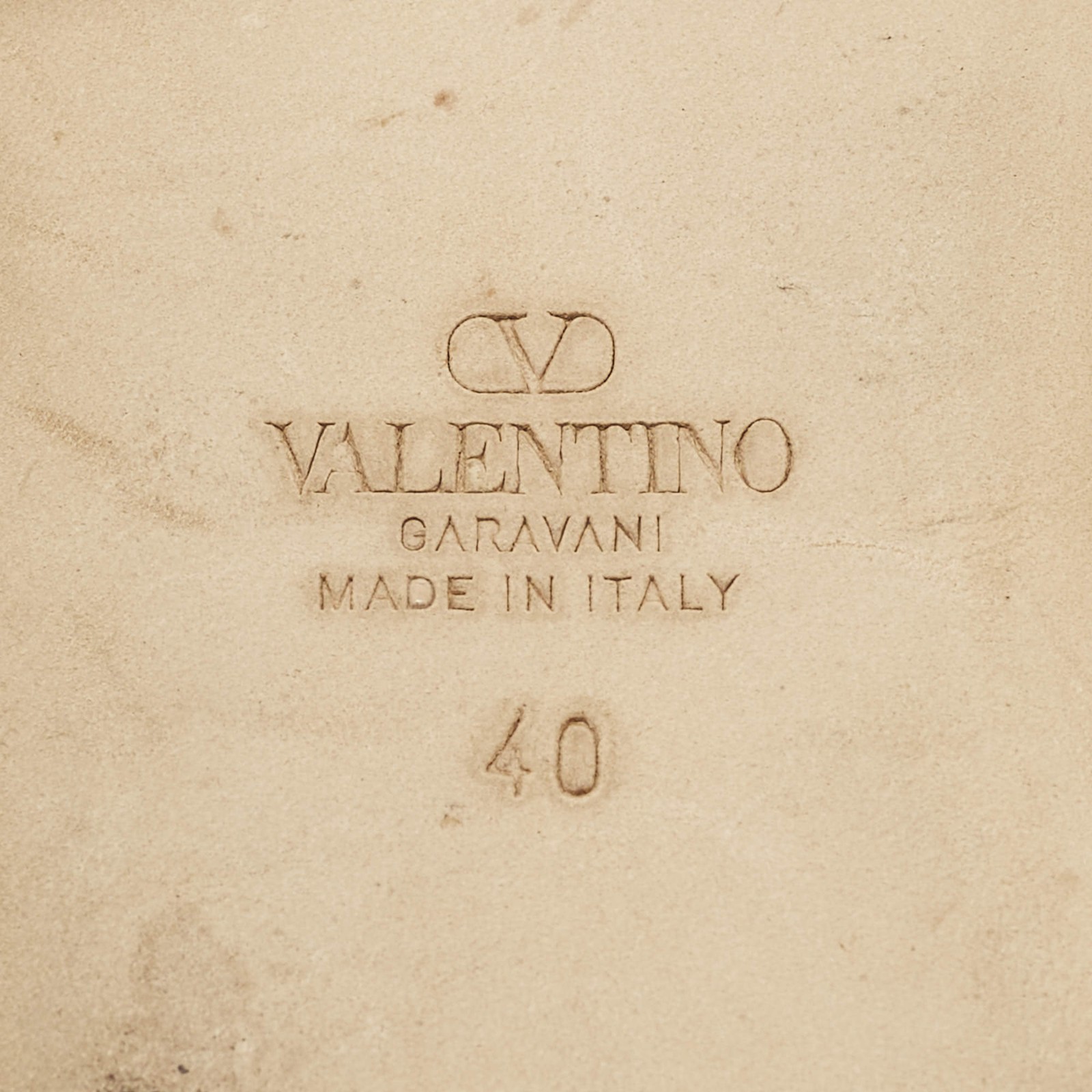 Valentino VLogo Size 40 Gold Leather and Patent Leather MaryJames Ballet Flats thumbnail 8