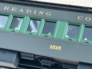 MTH Rail King 30 6958 Reading Madison 4 car passenger set / O gauge / 3 rail
