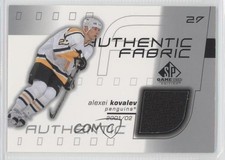 2001-02 SP Game Used Edition Authentic Fabric Alex Kovalev #AF-AK 0f8