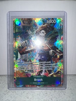 One Piece Card Game | Brook OP15-032 SR ALT ART | OP15 | English | NM/M