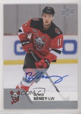 2020-21 Upper Deck AHL Auto Brett Seney #40 Auto 9b4