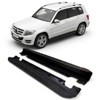 Schwarze Running Boards Aluminium Passend FüR Mercedes GLK X204 2008-2015