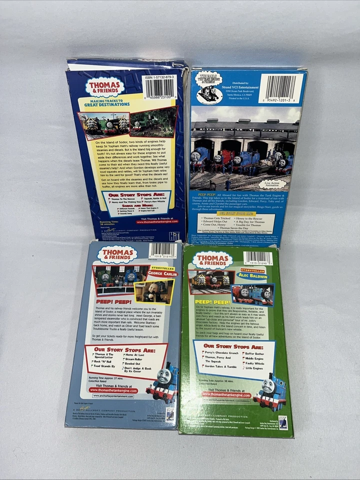 Thomas The Train & Friends VHS Lot Of 4: - Image 2 of 4