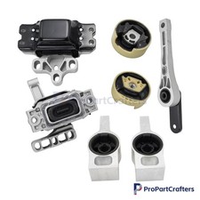 7pcs Engine Trans Mount Fits Audi A3 Quattro Vw Eos Gti Golf Jetta 2006-2014