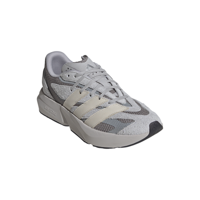 adidas Lightblaze Lace Up Mens Grey Sneakers Casual Shoes JQ9973