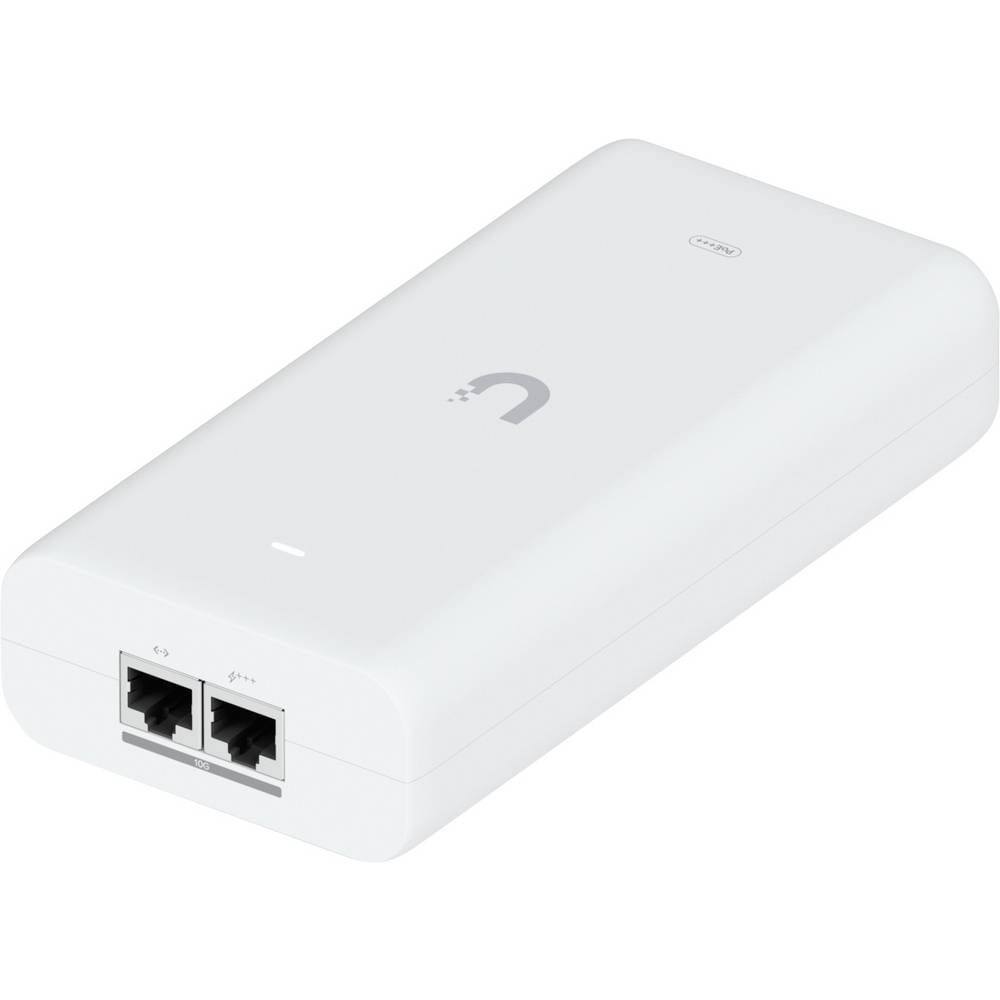Injecteur PoE Ubiquiti Networks 10G boitier compact et blindage premium blanc