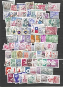 CHILE-COLLECTION-MIXED PERIODS-AIRS-MORE-USED-F-VF-#80