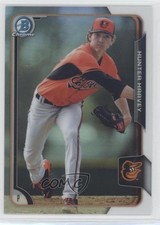 2015 Bowman Chrome Prospects Refractor 41/499 Hunter Harvey #BCP26 1v7