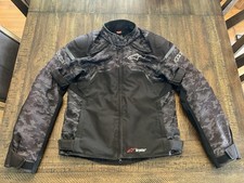 Alpinestars Hyper Drystar Jacket (Black/Camo/Red) Men's Size Small OA 15392