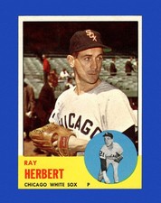 1963 Topps Set-Break #560 Ray Herbert NM-MT OR BETTER *GMCARDS*