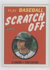 2020 Topps Heritage Minor League Edition 1971 Scratch-Off CJ Abrams #22 y6z
