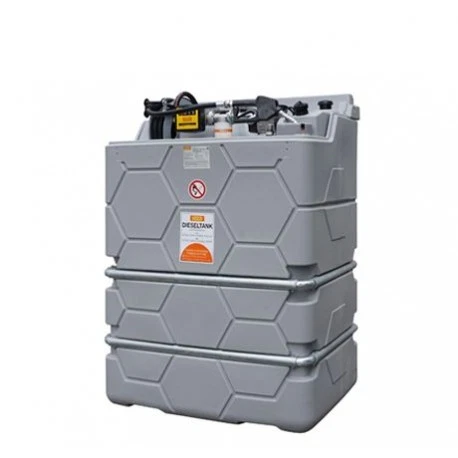 Cuve gasoil GO CUBE Indoor Premium 1000 L avec pompe 230 V, compteur, filtre et - Photo 1/1