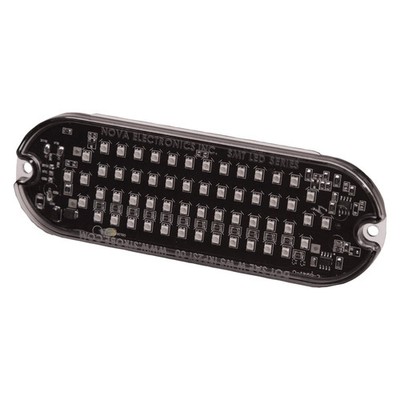 ECCO 5.5'' 3910 Series Grommet Mount Amber LED Strobe Light