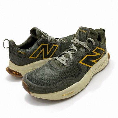 New Balance Fresh Foam X Hierro Trail Running Shoes Men s 15 Green Vibram Hiking