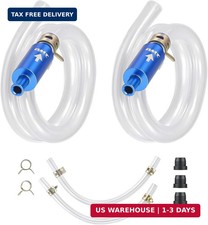 Orion Motor Tech 1 Pair Brake Bleeder Hose 9pc One Way Check Valve Brake Bleede