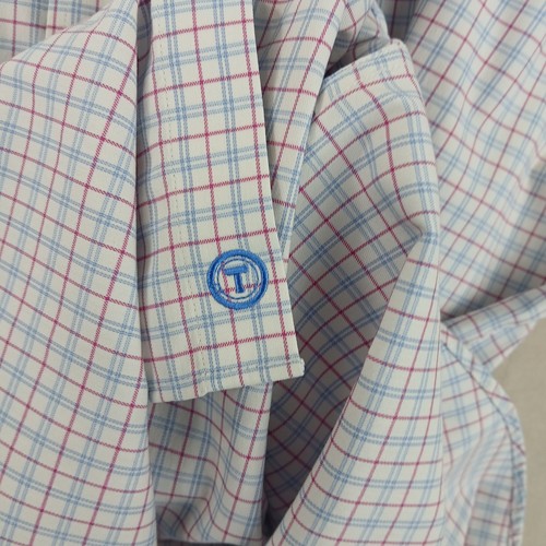 Twillory 17.5 34-35 XL Mens Shirt 24x28 Stretch Long Sleeve Button Up - Picture 11 of 16
