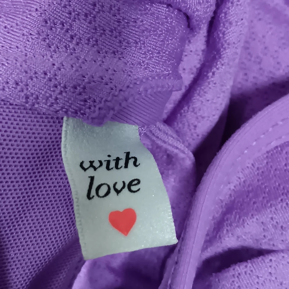 Sujetador deportivo Lorna Jane talla XS púrpura corredor almohadillas traseras bolsillos sin almohadillas incluidas Foto 4 de 4