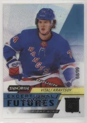 2020-21 Synergy Exceptional Futures Black 68/99 Vitali Kravtsov Rookie RC 0c2b