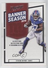 2017 Panini Prestige Banner Season Sterling Shepard #3 fm0