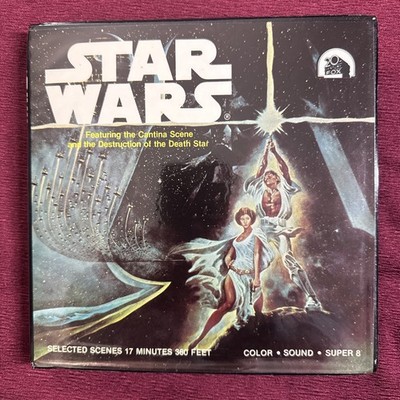 STAR WARS  Super 8mm,Cantina Scene + Destruction Of The Death Star,GUARANTEED
