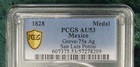 1828 MEXICO SAN LUIS POTOSI Silver MEDAL, GROVE-75a PCGS AU53 Scarce — photo 8
