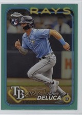 2024 Topps Chrome Aqua Refractor 138/199 Jonny Deluca #163 6q5