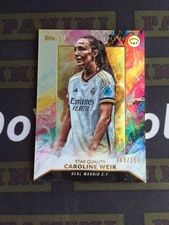 2023-24 Topps Inception Caroline Weir Quality Aqua 69/150 Real Madrid Scotland