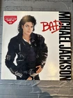 Michael Jackson BAD 1987 LP A1 B1 + Hype Epic 450290 1 + Lyric inner Holland