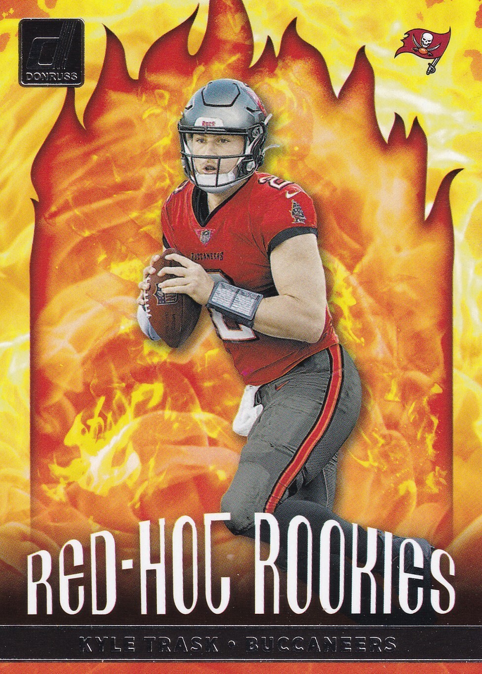 2021 Panini Donruss Optic - Red Hot Rookies #RHR-5 Kyle Trask, Kyle Trask (RC)