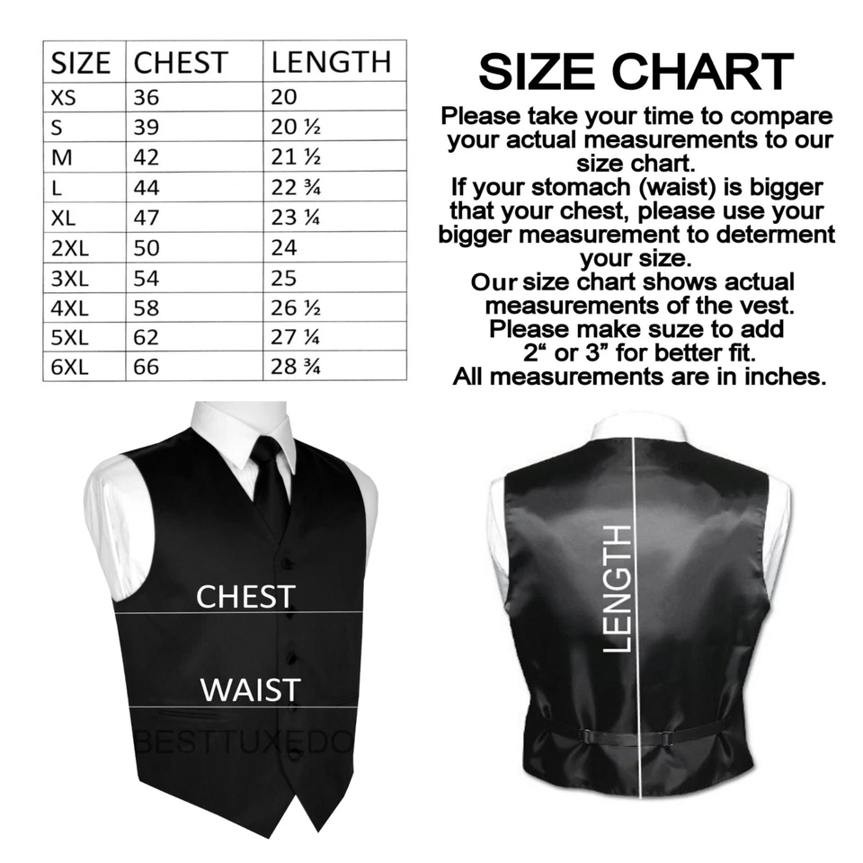 MEN'S GOLD SATIN TUXEDO VEST, TIE & HANKIE SET. Wedding, Formal, Prom, Dress - Image 2 of 3