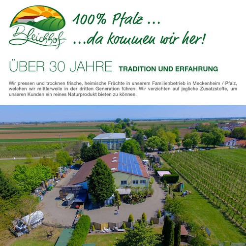 Bleichhof Rhabarbersaft – 100% Direktsaft, vegan, OHNE Zuckerzusatz (6x 0,72l) - Picture 5 of 5