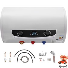 NEU - Elektro Warmwasserspeicher Boiler Horizontal + Handbrause r De - HOT SALE!