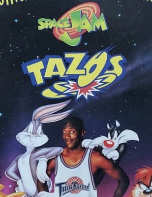 1996 Space Jam Tazos Movie Motion/Techno Warner Bros - Pick From List