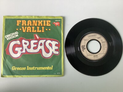 Frankie Valli -Grease / Grease Instrumental   D-1978   RSO 2090 294 near mint