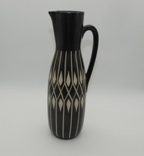 Vintage alte Vase, Piesche und Reiff, Lausitz, Keramik