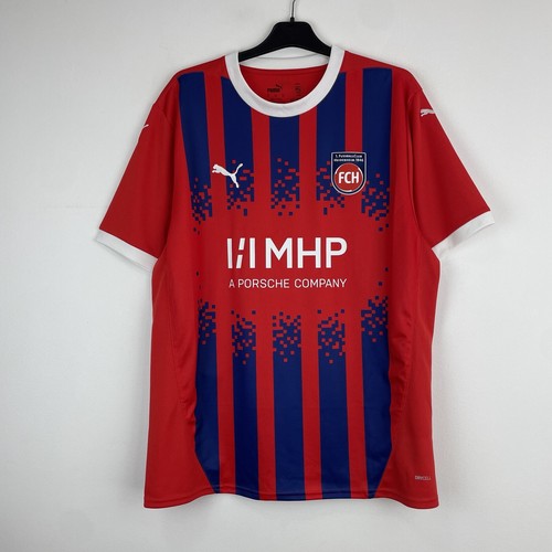 1. FC Heidenheim 2024-2025 Home Football Shirt Puma Soccer Jersey Trikot sz XL