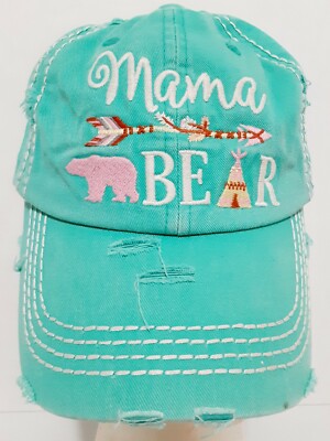 Mama BEAR Native American distressed 