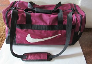 purple nike duffle bag