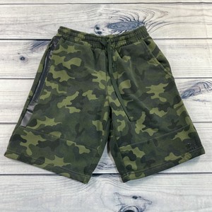 under armour camo fleece shorts 