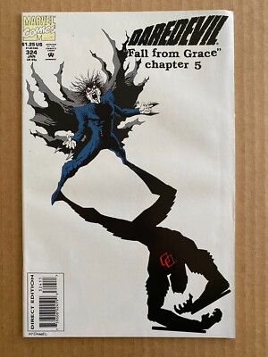 Daredevil #324  Fall From Grace Chapter 5  Marvel Comics (1993) Kingpin Bullseye